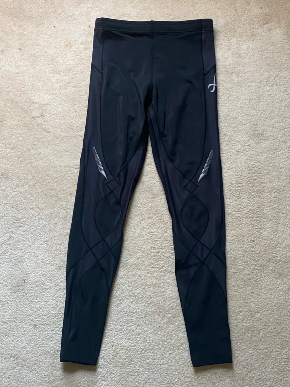 CW-X Stabilyx Compression Tights Women’s Small Black Style 125809A Running